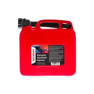 SHERON ÜZEMANYAGKANNA 5L - PIROS